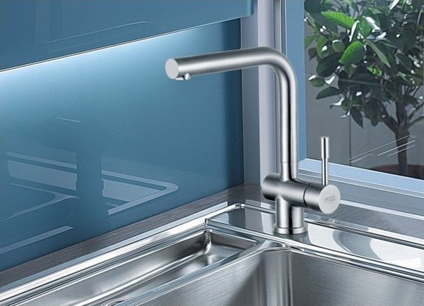 Μπαταρία κουζίνας Blue Water Kitchen faucet Blue Water SETA ματ χρώμιο
