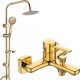 Μπαταρία μπανιέρας Sourcing BATH MIXER GLAMOUR INVENA TREND GOLD