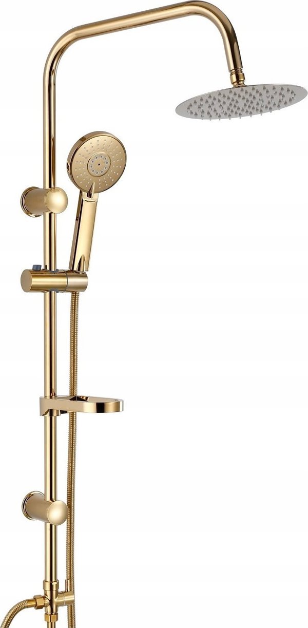 Μπαταρία μπανιέρας Sourcing BATH MIXER GLAMOUR INVENA TREND GOLD