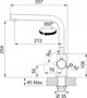 Μπαταρία κουζίνας Franke Sink faucet Franke LINA L 115.0693.393