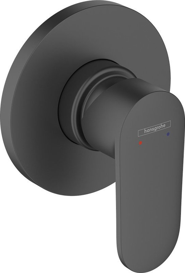 Μπαταρία ντους Hansgrohe Concealed shower mixer Hansgrohe Vernis Blend 71649670, μαύρο ματ