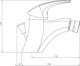 Bateria bidetowa Ferro chrom (57011.0)