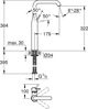Μπαταρία νιπτήρα Grohe Essence επιτραπέζια χρώμιο (32901001)