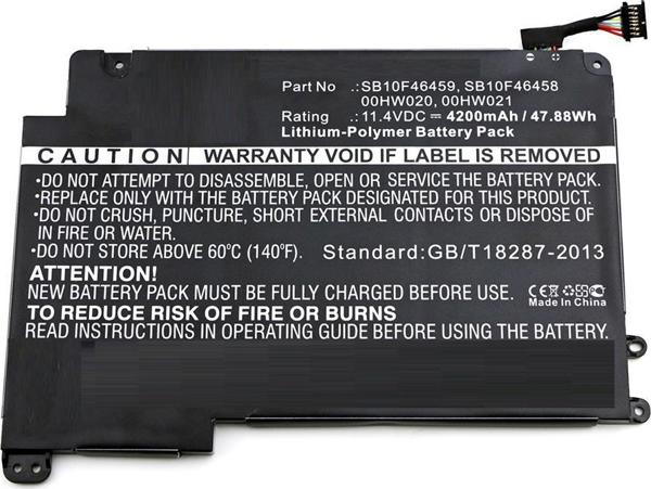 CoreParts Μπαταρία Laptop για Lenovo ThinkPad Yoga 460 - MBXLE-BA0179