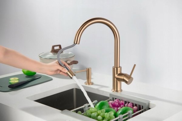 Μπαταρία κουζίνας Blue Water Mixer BLUE WATER Plaza copper sp.