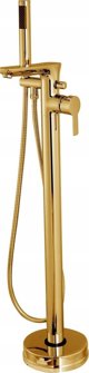 Μπαταρία μπανιέρας Invena FREESTANDING BATH MIXER GLAMOUR GOLD