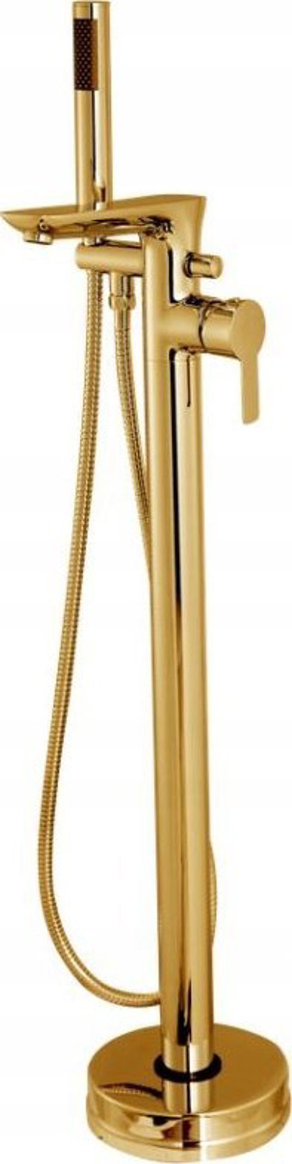 Μπαταρία μπανιέρας Invena FREESTANDING BATH MIXER GLAMOUR GOLD