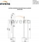 Μπαταρία μπανιέρας Invena FREESTANDING BATH MIXER GLAMOUR GOLD