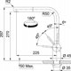 Μπαταρία νιπτήρα Franke TAP ARM ATLAS NEO PULL SIDE GOLD