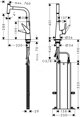 Μπαταρία νιπτήρα Hansgrohe Mixer HG Talis Select M51 73853000