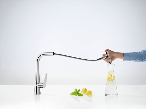 Μπαταρία κουζίνας Hansgrohe Talis Select S επιτραπέζια χρώμιο (72821000)