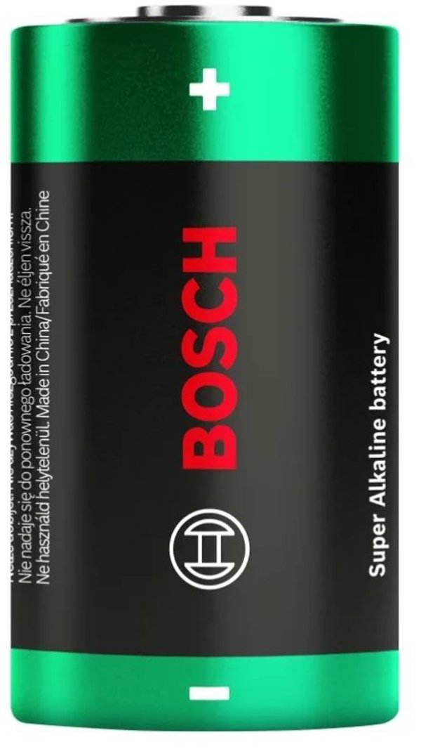 Μπαταρίες Bosch D Super Alkaline, 1.5V, 2 Τεμάχια (LR20)