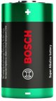 Μπαταρίες Bosch D Super Alkaline, 1.5V, 2 Τεμάχια (LR20)