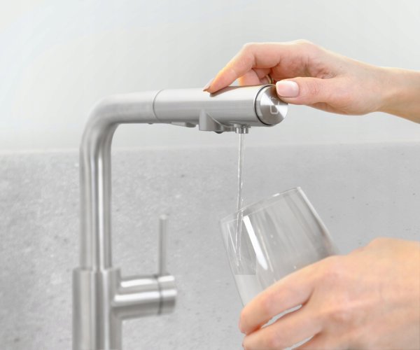 Μπαταρία κουζίνας KFA DUERO PURE BASIC PULL-OUT ΜΠΑΤΑΡΙΑ ΚΟΥΖΙΝΑΣ ΜΕ ΛΕΙΤΟΥΡΓΙΑ ΦΙΛΤΡΑΡΙΣΜΑΤΟΣ ΝΕΡΟΥ ΚΑΙ ΕΞΑΓΩΓΗ ΕΠΙΛΟΓΗΣ + ΦΙΛΤΡΟ HYDRO, INOX