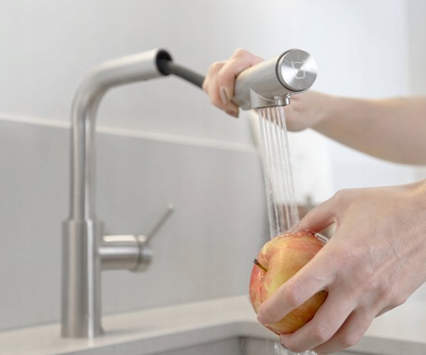 Μπαταρία κουζίνας KFA DUERO PURE BASIC PULL-OUT ΜΠΑΤΑΡΙΑ ΚΟΥΖΙΝΑΣ ΜΕ ΛΕΙΤΟΥΡΓΙΑ ΦΙΛΤΡΑΡΙΣΜΑΤΟΣ ΝΕΡΟΥ ΚΑΙ ΕΞΑΓΩΓΗ ΕΠΙΛΟΓΗΣ + ΦΙΛΤΡΟ HYDRO, INOX