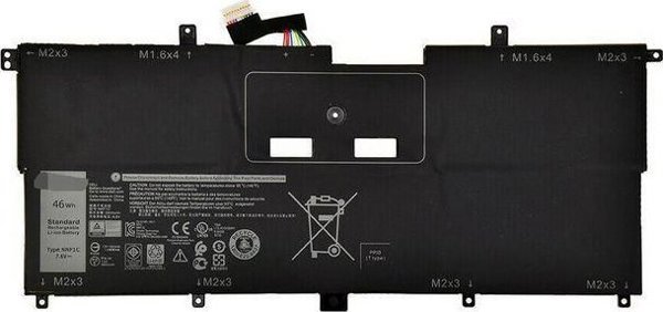 Μπαταρία Dell 46WHR 4-Cell για Laptop, Συμβατή με Φορητούς Υπολογιστές Dell