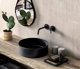 Μπαταρία νιπτήρα Paffoni Concealed washbasin mixer Paffoni Light, LIG105NO70, μαύρο ματ