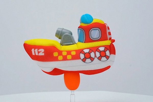 BB JUNIOR BB JUNIOR bath toy Splash 'N Play Fire Boat, 16-89061