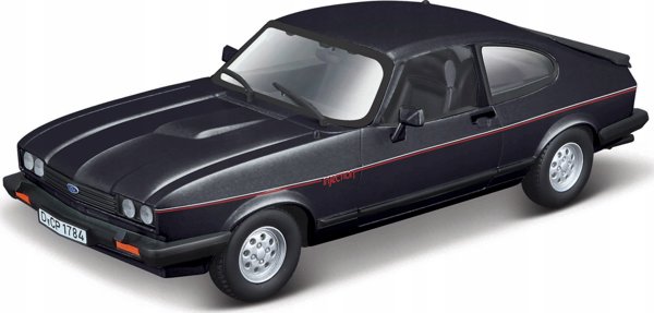 Bburago Ford Capri 1600 GT μαύρο 1:24 BBURAGO