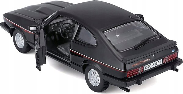 Bburago Ford Capri 1600 GT μαύρο 1:24 BBURAGO