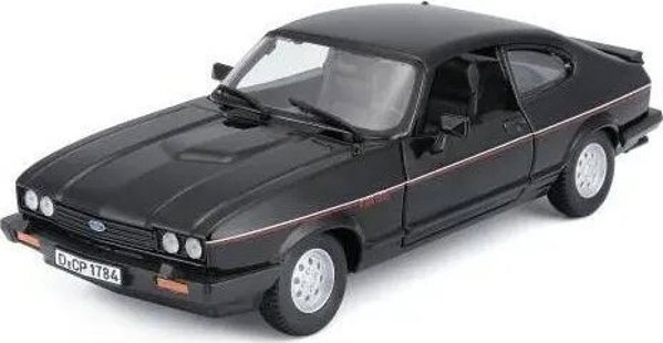 Bburago Ford Capri 1600 GT μαύρο 1:24 BBURAGO