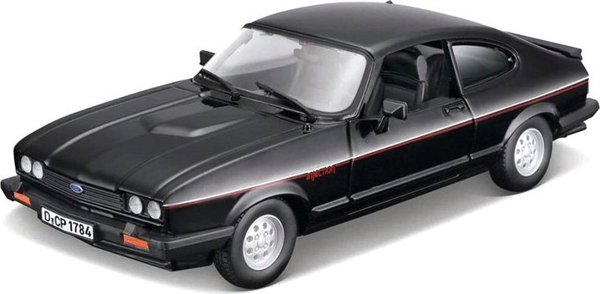 Bburago Ford Capri 1600 GT μαύρο 1:24 BBURAGO