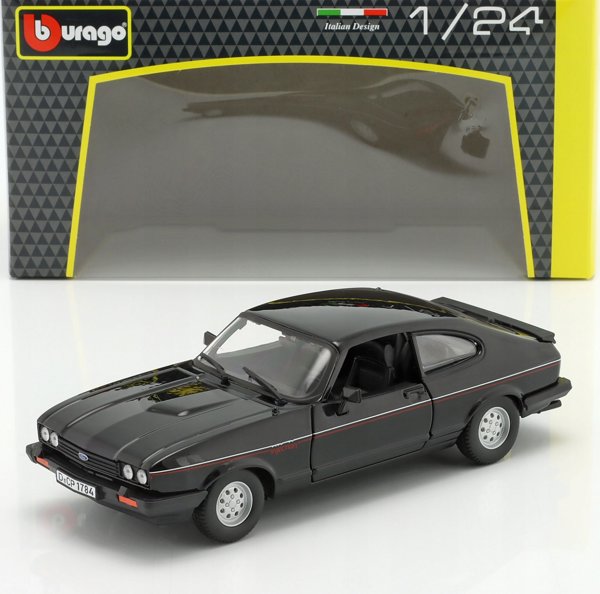 Bburago Ford Capri 1600 GT μαύρο 1:24 BBURAGO