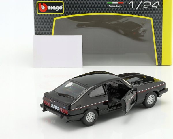 Bburago Ford Capri 1600 GT μαύρο 1:24 BBURAGO