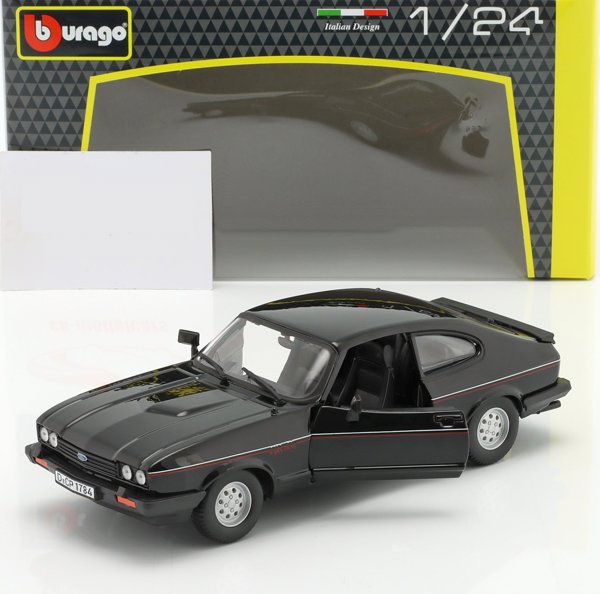 Bburago Ford Capri 1600 GT μαύρο 1:24 BBURAGO