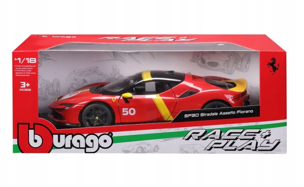 BBU 1:18 Ferrari SF90StradaleAsset red 16021 60211