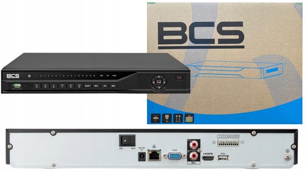 BCS-L-NVR3202-A-4KE(2) Καταγραφικό IP BCS 32 καναλιών
