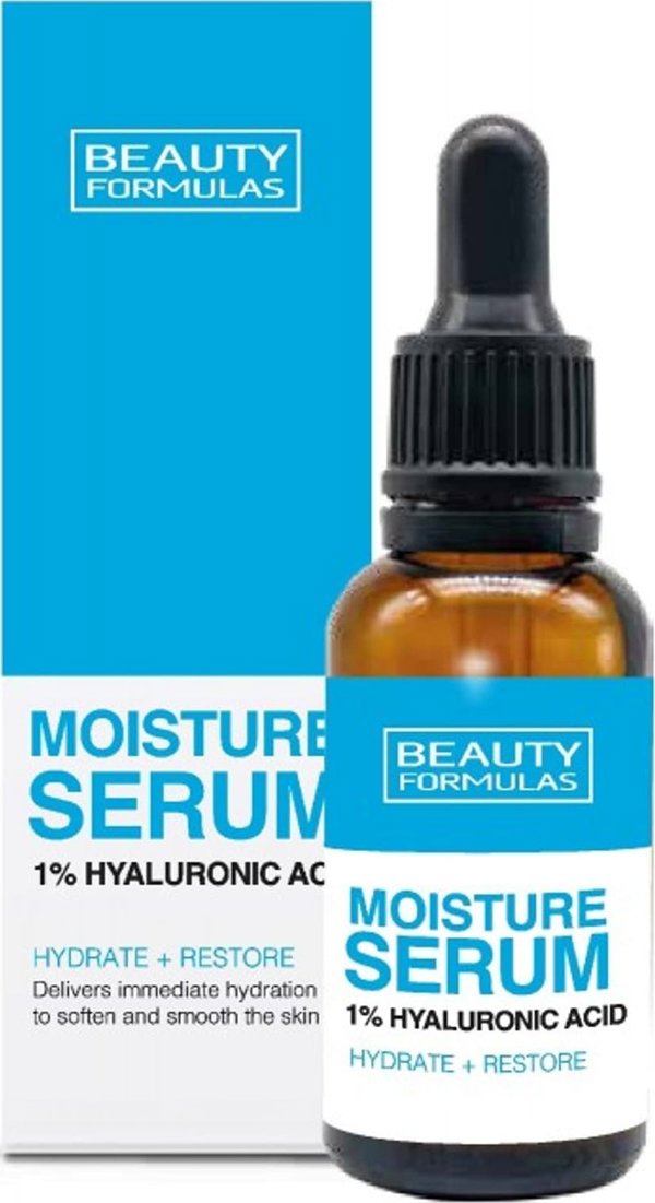 Beauty Formulas BEAUTY FACE Serum 1%Kw.Hyaluron. ενυδατώνει.30ml 13822914 5012251013635