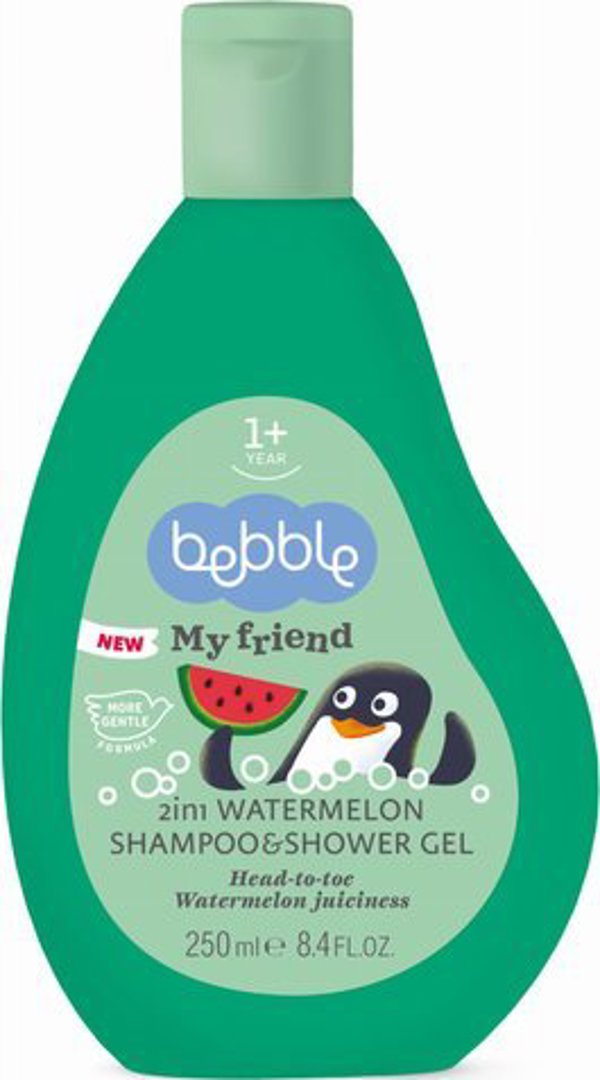 Bebble 6004 ΣΑΜΠΟΥΑΝ ΚΑΡΠΟΥΖΙ 2IN1 250ML ML BEBBLE 3016-01-008 13459036 3800002306004