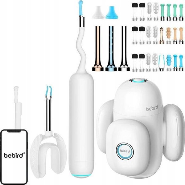 Bebird Ωτοσκόπιο με κάμερα για καθαρισμό αυτιών Bebird Home 30S (λευκό)