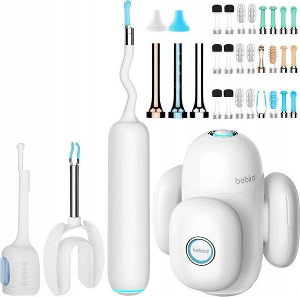 Bebird Ωτοσκόπιο με κάμερα για καθαρισμό αυτιών Bebird Home 30S (λευκό)