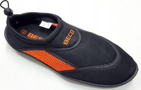 Beco Aqua shoes unisex BECO 9217 30 size 42 black/orange