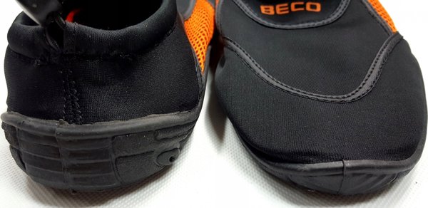 Beco Aqua shoes unisex BECO 9217 30 size 42 black/orange