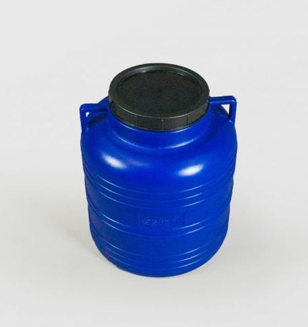 Πλαστικό βαρέλι στρογγυλό 60 l μπλε