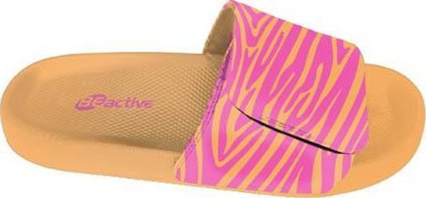 Beco Slippers for women V-Strap BECO ZEBRA VIBES 3 38  orange