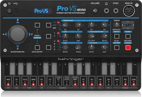 Behringer Behringer PRO-VS MINI Υβριδικός συνθεσάιζερ