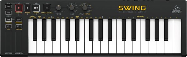Behringer Behringer SWING - Πληκτρολόγιο ελέγχου USB/MIDI/CV 12598735 4033653032056