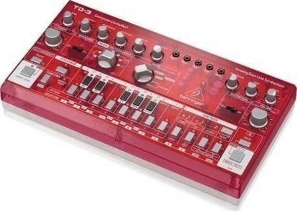 Behringer Behringer TD-3-SB Bassline synthesizer, κόκκινο, διάφανο 13985945 4033653032346