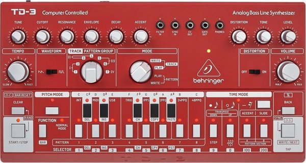 Behringer Behringer TD-3-BU - Συνθεσάιζερ γραμμής μπάσου