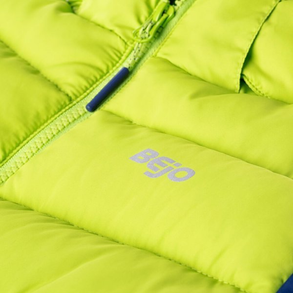 Παιδικό χειμερινό μπουφάν Bejo Baldey Ii Kdb estate blue/lime green μέγεθος 122