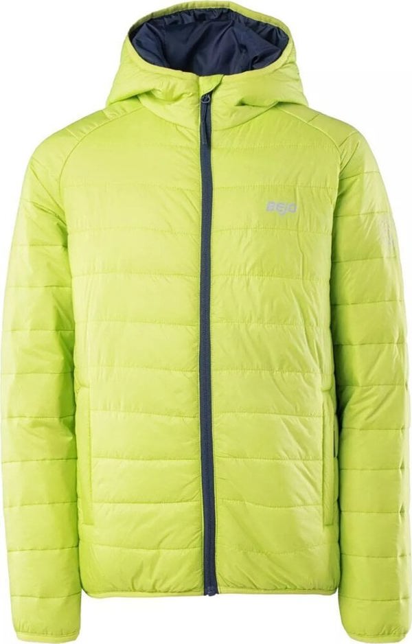 Παιδικό καπιτονέ μπουφάν Bejo LOKE JRB lime green μέγεθος 152