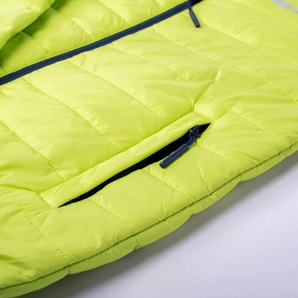 Παιδικό καπιτονέ μπουφάν Bejo LOKE JRB lime green μέγεθος 152