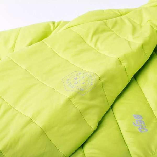 Παιδικό καπιτονέ μπουφάν Bejo LOKE JRB lime green μέγεθος 152