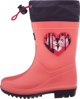 Παιδικές γαλότσες Bejo Kai Wellies Kids σολομός ροζ/χειμωνιάτικη άνθιση μέγεθος 26