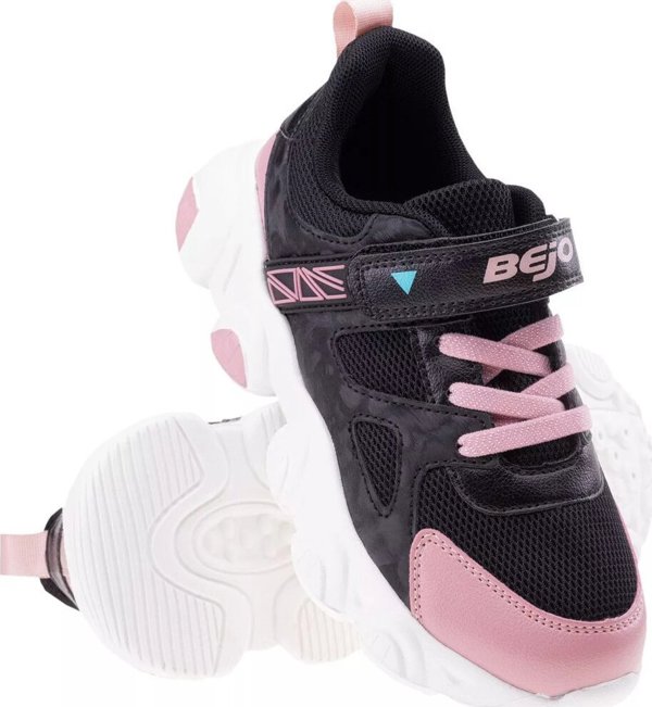 Παιδικά sneakers Bejo MANINA JRG μαύρο/ροζ καφέ/τυρκουάζ μέγεθος 32