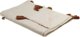 Beliani Lumarko Βαμβακερή κουβέρτα με σχέδιο λάμα 130 x 180 cm μπεζ και πορτοκαλί KHANDWA! 11810458 4251682285636